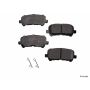 Akebono ACT1281 Akebono ProACT Ultra Premium Ceramic Disc Brake Pad Kit