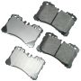 Akebono ACT1282 Akebono ProACT Ultra Premium Ceramic Disc Brake Pad Kit