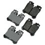 Akebono ACT1283 Akebono ProACT Ultra Premium Ceramic Disc Brake Pad Kit