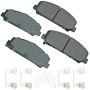 Akebono ACT1286A Akebono ProACT Ultra Premium Ceramic Disc Brake Pad Kit
