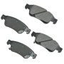 Akebono ACT1287 Akebono ProACT Ultra Premium Ceramic Disc Brake Pad Kit