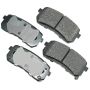 Akebono ACT1302 Akebono ProACT Ultra Premium Ceramic Disc Brake Pad Kit