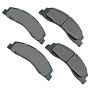 Akebono ACT1328 Akebono ProACT Ultra Premium Ceramic Disc Brake Pad Kit
