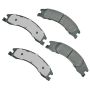 Akebono ACT1329 Akebono ProACT Ultra Premium Ceramic Disc Brake Pad Kit