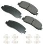 Akebono ACT1333A Akebono ProACT Ultra Premium Ceramic Disc Brake Pad Kit