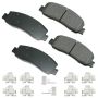 Akebono ACT1333B Akebono ProACT Ultra Premium Ceramic Disc Brake Pad Kit