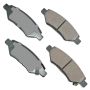 Akebono ACT1337 Akebono ProACT Ultra Premium Ceramic Disc Brake Pad Kit