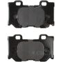 Akebono ACT1347 Akebono ProACT Ultra Premium Ceramic Disc Brake Pad Kit