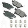 Akebono ACT1354B Akebono ProACT Ultra Premium Ceramic Disc Brake Pad Kit