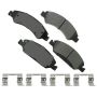 Akebono ACT1363 Akebono ProACT Ultra Premium Ceramic Disc Brake Pad Kit