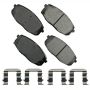 Akebono ACT1397A Akebono ProACT Ultra Premium Ceramic Disc Brake Pad Kit