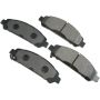 Akebono ACT1401 Akebono ProACT Ultra Premium Ceramic Disc Brake Pad Kit