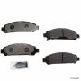 Akebono ACT1401 Akebono ProACT Ultra Premium Ceramic Disc Brake Pad Kit
