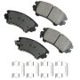 Akebono ACT1404 Akebono ProACT Ultra Premium Ceramic Disc Brake Pad Kit
