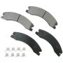 Akebono ACT1411 Akebono ProACT Ultra Premium Ceramic Disc Brake Pad Kit