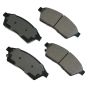 Akebono ACT1422 Akebono ProACT Ultra Premium Ceramic Disc Brake Pad Kit