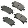 Akebono ACT1430 Akebono ProACT Ultra Premium Ceramic Disc Brake Pad Kit