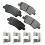 Akebono ACT1445 Akebono ProACT Ultra Premium Ceramic Disc Brake Pad Kit
