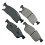 Akebono ACT1455 Akebono ProACT Ultra Premium Ceramic Disc Brake Pad Kit