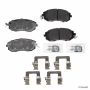 Akebono ACT1539 Akebono ProACT Ultra Premium Ceramic Disc Brake Pad Kit