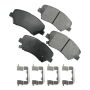 Akebono ACT1543 Akebono ProACT Ultra Premium Ceramic Disc Brake Pad Kit