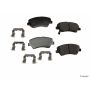 Akebono ACT1543 Akebono ProACT Ultra Premium Ceramic Disc Brake Pad Kit