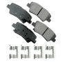 Akebono ACT1594 Akebono ProACT Ultra Premium Ceramic Disc Brake Pad Kit