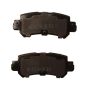Akebono ACT1624 Akebono ProACT Ultra Premium Ceramic Disc Brake Pad Kit