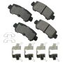 Akebono ACT1624 Akebono ProACT Ultra Premium Ceramic Disc Brake Pad Kit