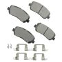 Akebono ACT1640 Akebono ProACT Ultra Premium Ceramic Disc Brake Pad Kit