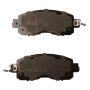 Akebono ACT1650 Akebono ProACT Ultra Premium Ceramic Disc Brake Pad Kit