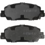 Akebono ACT1654 Akebono ProACT Ultra Premium Ceramic Disc Brake Pad Kit