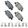 Akebono ACT1679 Akebono ProACT Ultra Premium Ceramic Disc Brake Pad Kit