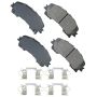 Akebono ACT1736 Akebono ProACT Ultra Premium Ceramic Disc Brake Pad Kit