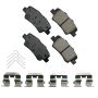 Akebono ACT1812 Akebono ProACT Ultra Premium Ceramic Disc Brake Pad Kit