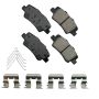 Akebono ACT1813 Akebono ProACT Ultra Premium Ceramic Disc Brake Pad Kit