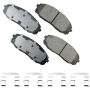 Akebono ACT1814 Akebono ProACT Ultra Premium Ceramic Disc Brake Pad Kit