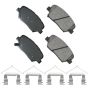 Akebono ACT1815A Akebono ProACT Ultra Premium Ceramic Disc Brake Pad Kit