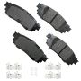 Akebono ACT1879 Akebono ProACT Ultra Premium Ceramic Disc Brake Pad Kit