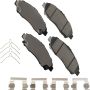 Akebono ACT1896 Akebono ProACT Ultra Premium Ceramic Disc Brake Pad Kit
