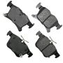 Akebono ACT1901 Akebono ProACT Ultra Premium Ceramic Disc Brake Pad Kit