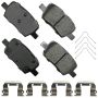 Akebono ACT1914 Akebono ProACT Ultra Premium Ceramic Disc Brake Pad Kit