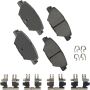 Akebono ACT1934 Akebono ProACT Ultra Premium Ceramic Disc Brake Pad Kit