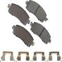 Akebono ACT2045 Akebono ProACT Ultra Premium Ceramic Disc Brake Pad Kit