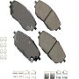 Akebono ACT2065 Akebono ProACT Ultra Premium Ceramic Disc Brake Pad Kit