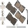 Akebono ACT2173 Akebono ProACT Ultra Premium Ceramic Disc Brake Pad Kit