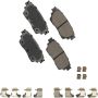 Akebono ACT2200 Akebono ProACT Ultra Premium Ceramic Disc Brake Pad Kit