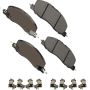 Akebono ACT2230 Akebono ProACT Ultra Premium Ceramic Disc Brake Pad Kit