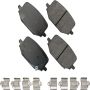 Akebono ACT2231 Akebono ProACT Ultra Premium Ceramic Disc Brake Pad Kit