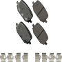 Akebono ACT2232 Akebono ProACT Ultra Premium Ceramic Disc Brake Pad Kit